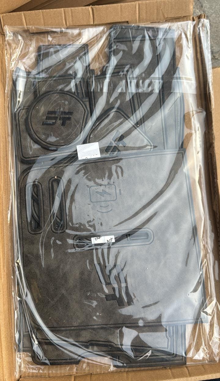 for Dodge Durango Accessories (7 Seats Version) Center Console Liner Mat