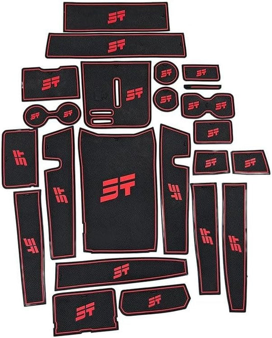 for Dodge Durango Accessories  (7 Seats Version) Center Console Liner Mat