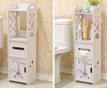Versatile Universal Narrow Bathroom Cabinet