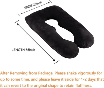 Ultra Soft Full Body Pregnancy U shape Pillow/Maternity Pillow