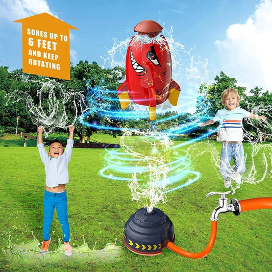 Splash Rocket Toys Rocket Launcher for Kids Outdoor Water Play Rocket