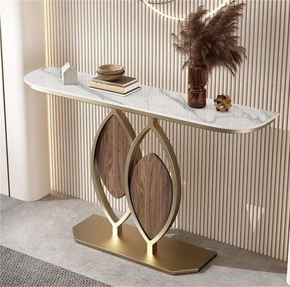 Original marble Console Table White Entryway Table