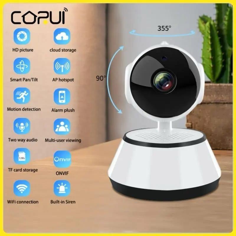 Popular Mini Home Security Camera HD 720P 1.0MP 360 Degree