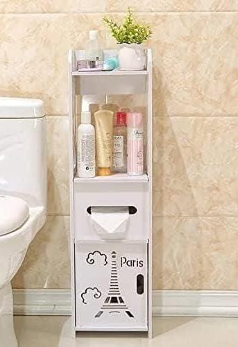 Versatile Universal Narrow Bathroom Cabinet