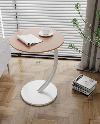 suparr Light Luxury Side Table, C Shaped End Table