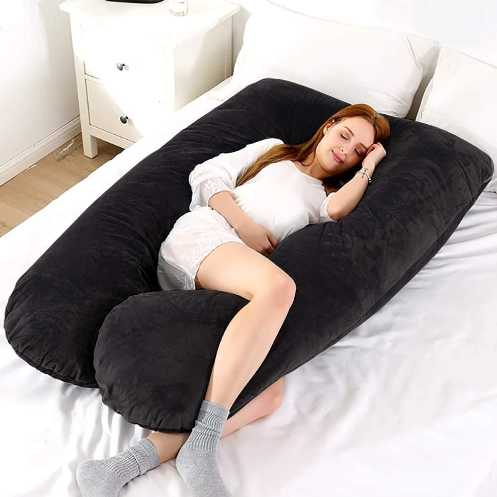 Ultra Soft Full Body Pregnancy U shape Pillow/Maternity Pillow