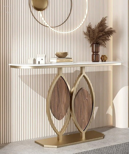 Original marble Console Table White Entryway Table
