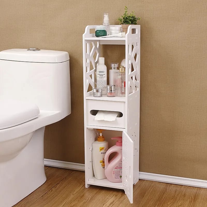 Versatile Universal Narrow Bathroom Cabinet