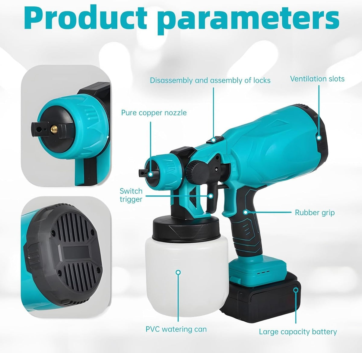 Battery Powered Paint Sprayer System