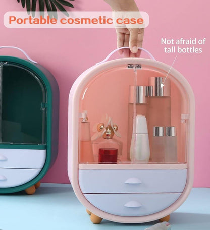 Makeup Organizer Storage Display Box with Drawers
