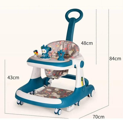 Multi-Functional Anti-Flip Baby Stroller Baby Walker