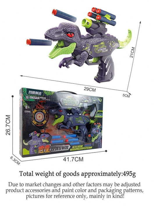 Thunderous Dinosaur Soft Bullet Gun